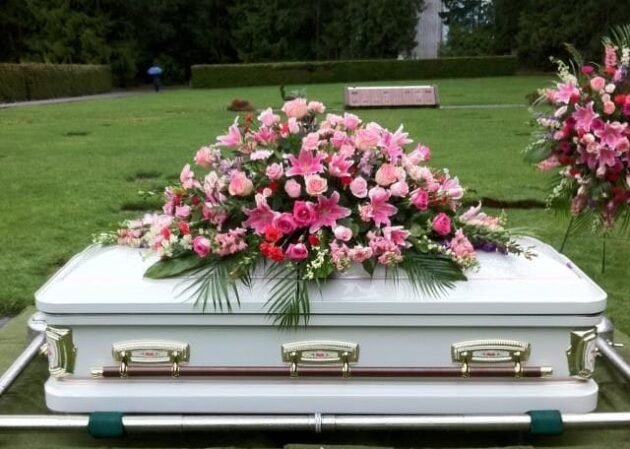 Funeral roses