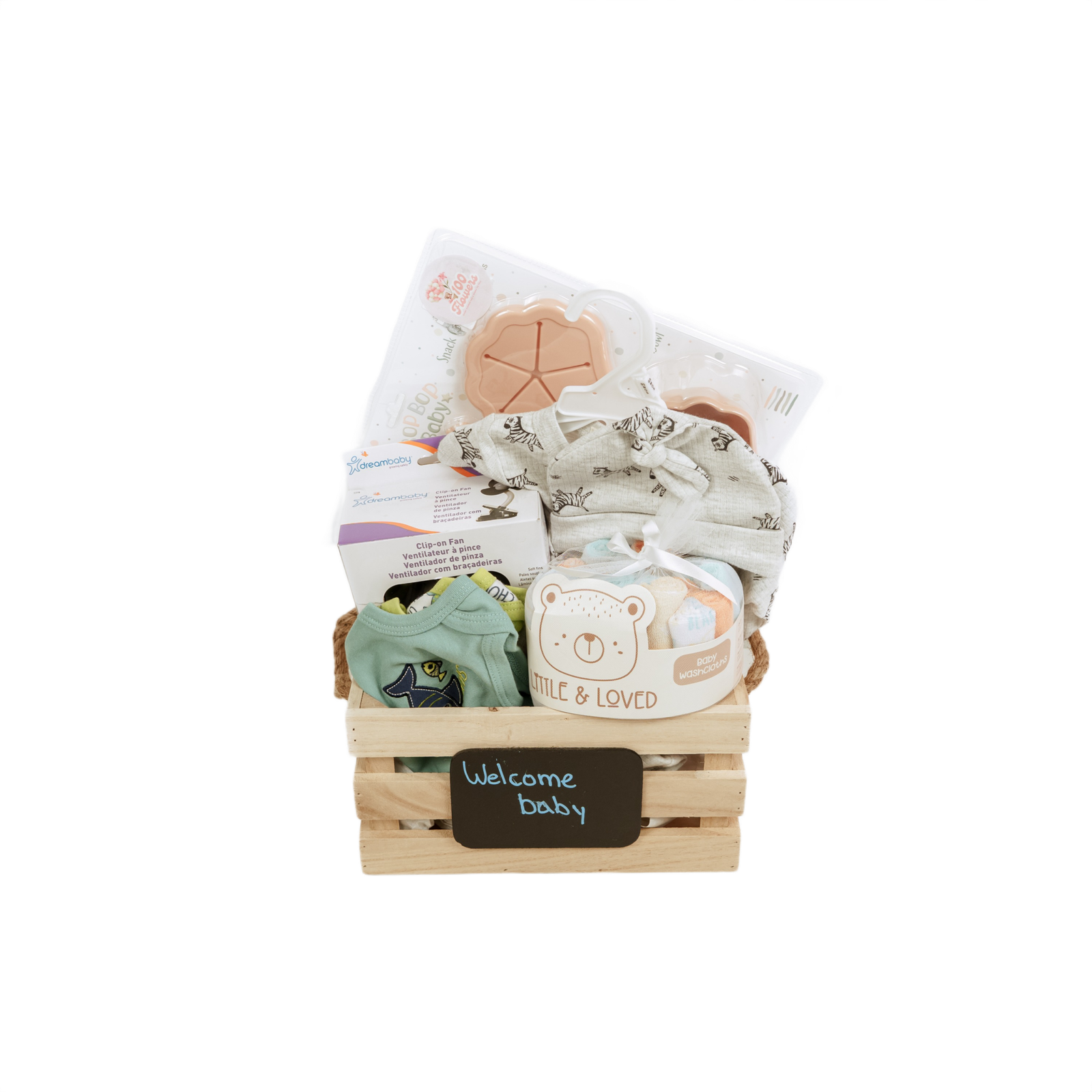 Sweet Welcome Baby Crate