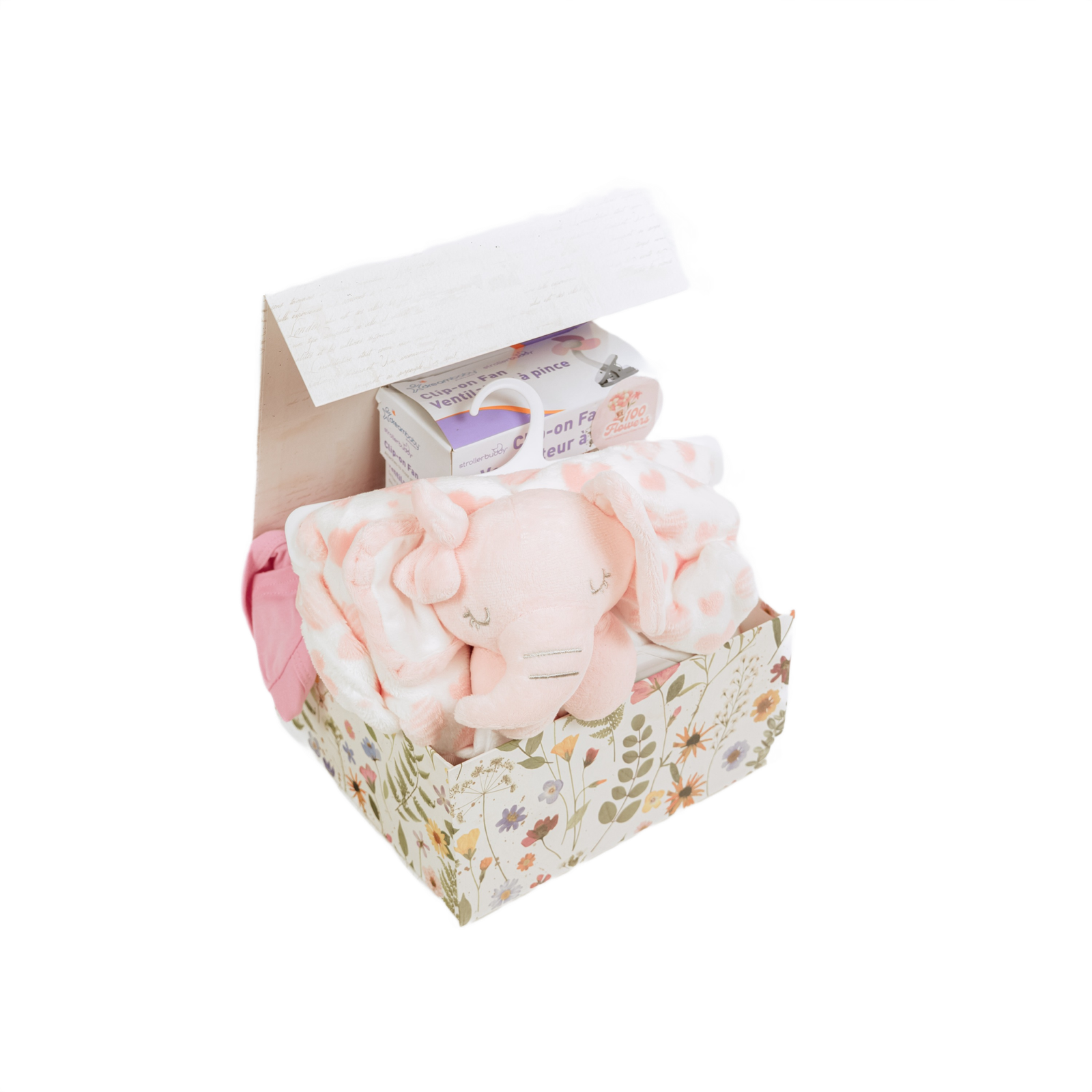 Floral Baby Gift Chest