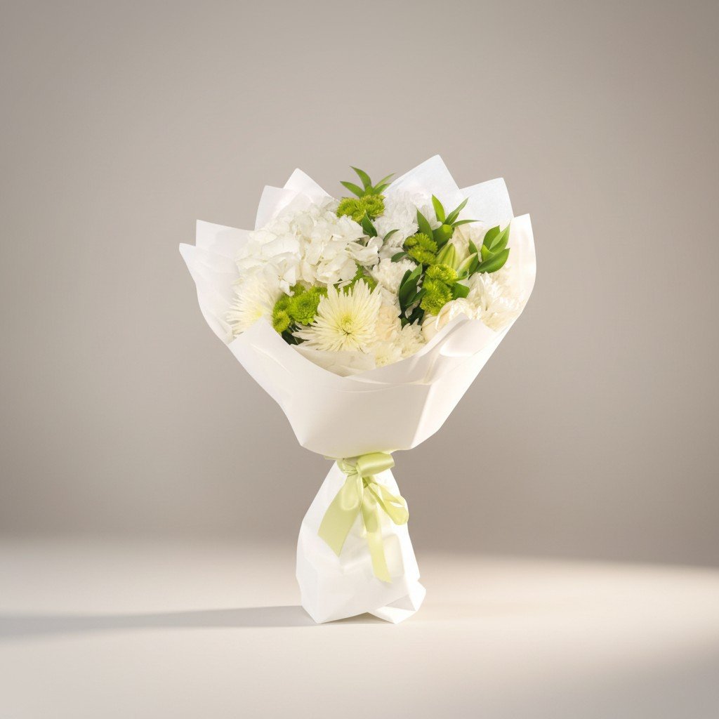 White & Lime Elegance