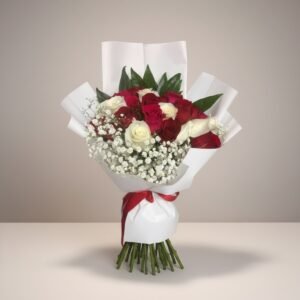 Red & White Romance Bouquet