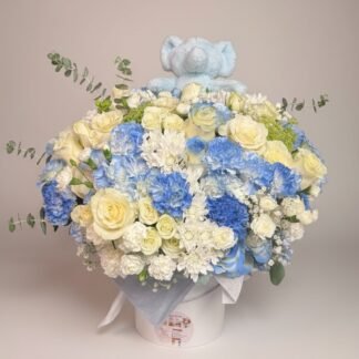 Welcome Baby Boy Bouquet