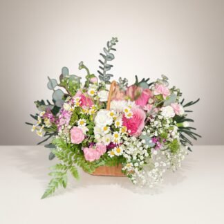 Pink Elegance Basket