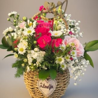 Lovely Blush Basket