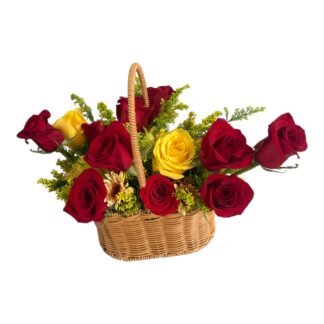 Rose Garden Basket