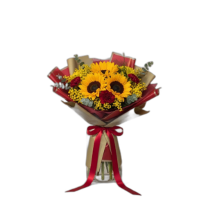 Sunflower Romance Bouquet